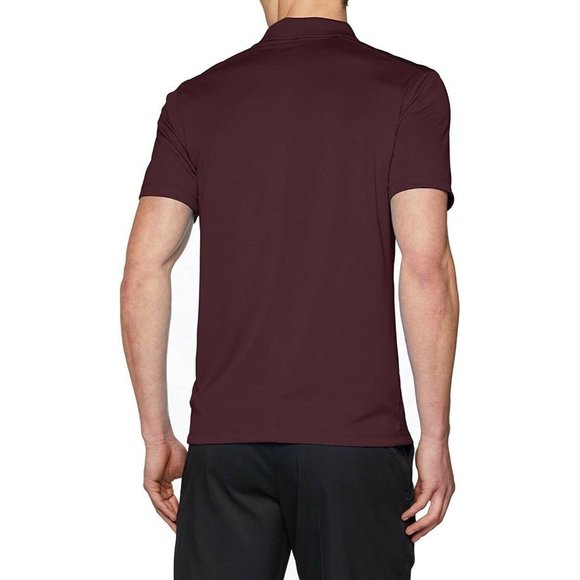 Nike Dry Victory Men’s Golf Polo (Burgundy Crush/Black, Small US) 891881-652 NEW - Picture 2 of 4